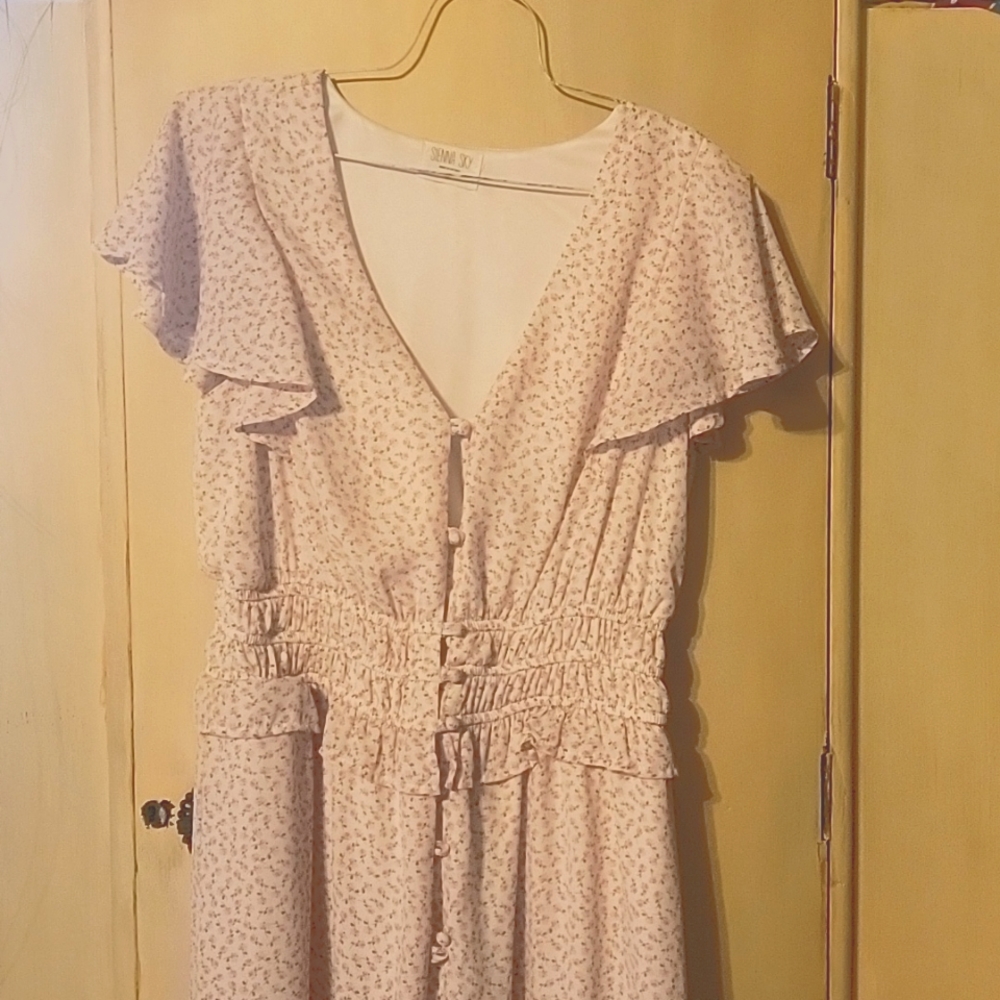 Sienna sky dress